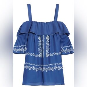 Self-Portrait Flower Spell blouse (UK8/US4)